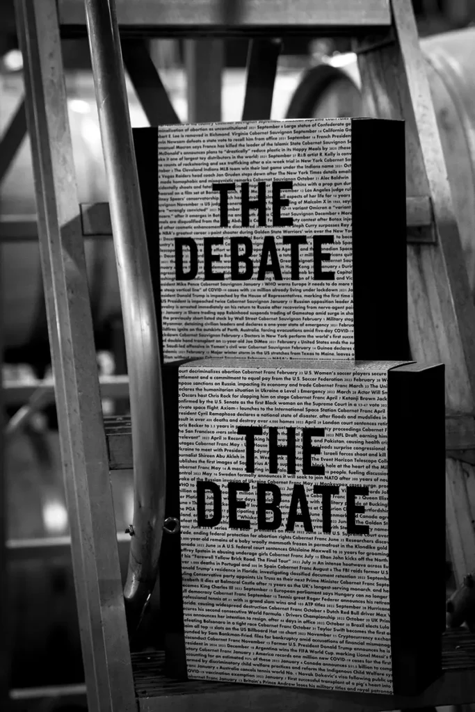 The Debate stack of two boxes