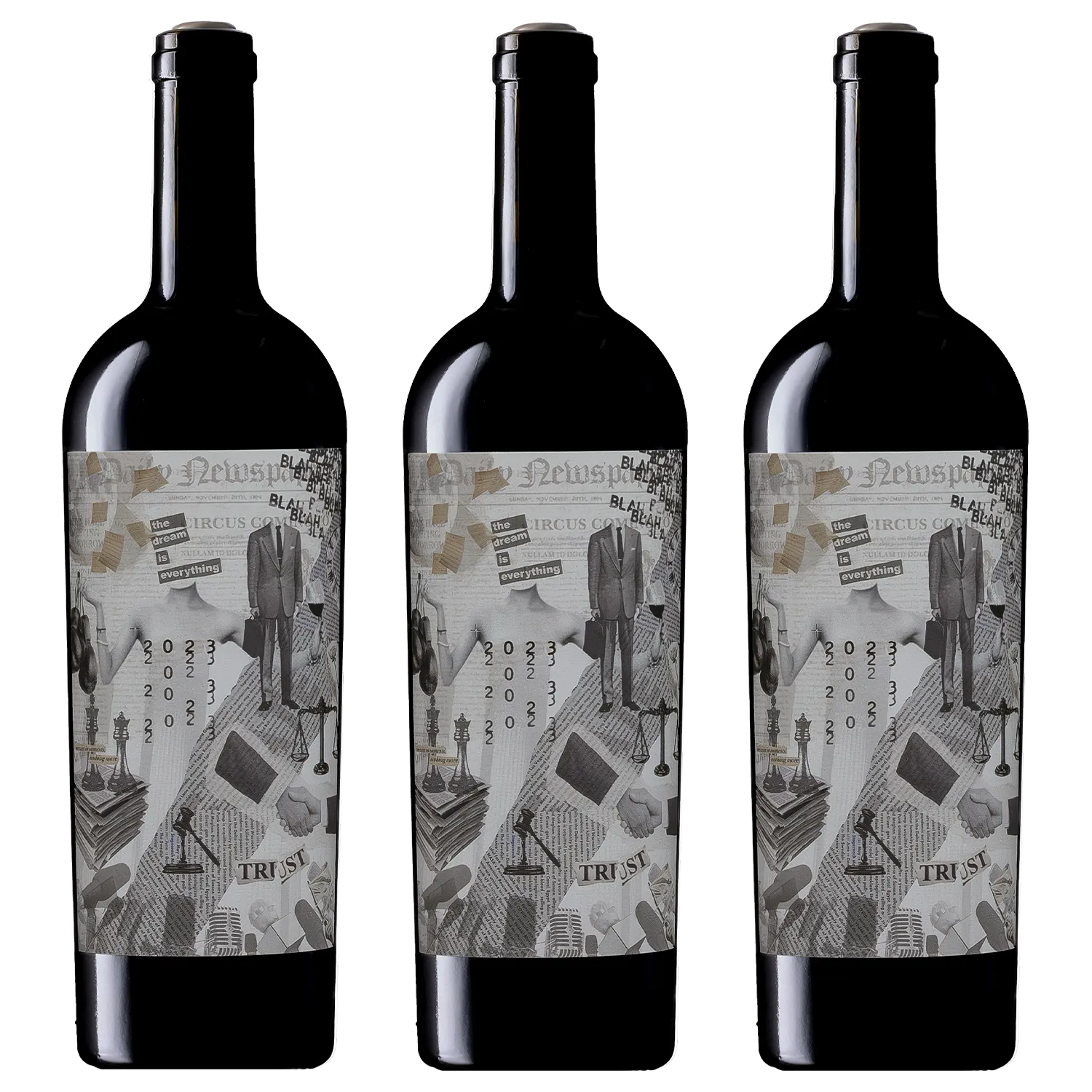 The Negotiation Wine bottles